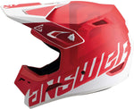 Answer Racing 447748 A23 AR1 V2 Bold Helmet: Red/White, Youth