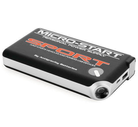 Antigravity Batteries Micro-Start Sport Jump Starter/Personal Power Supply AG-XP-SPT-BLK