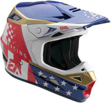 Answer Racing 446331 AR5 Rally Helmet, Red/White/Blue, XS