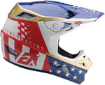 Answer Racing 446331 AR5 Rally Helmet, Red/White/Blue, XS
